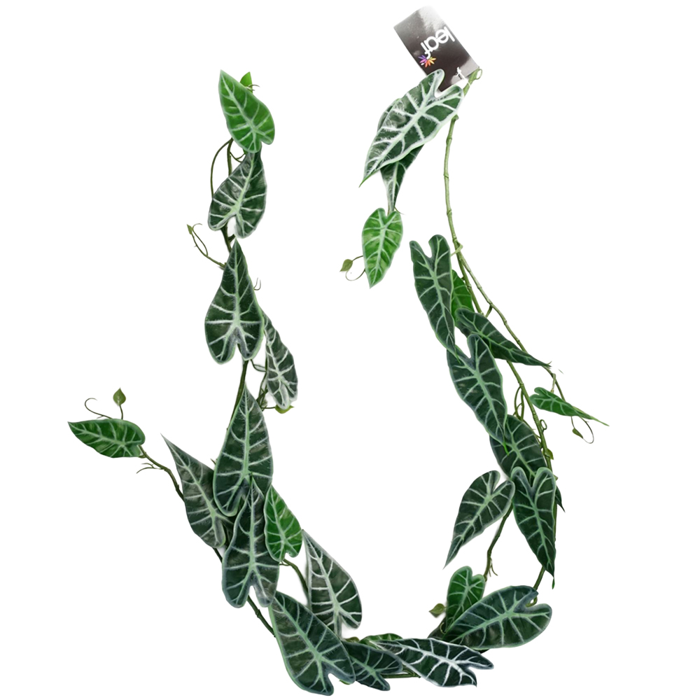 Leaf Trailing Amazonica Hanging Artificial Plant 180cm Image 1