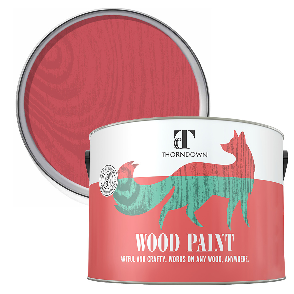 Thorndown Foxwhelp Red Satin Wood Paint 2.5L Image 1