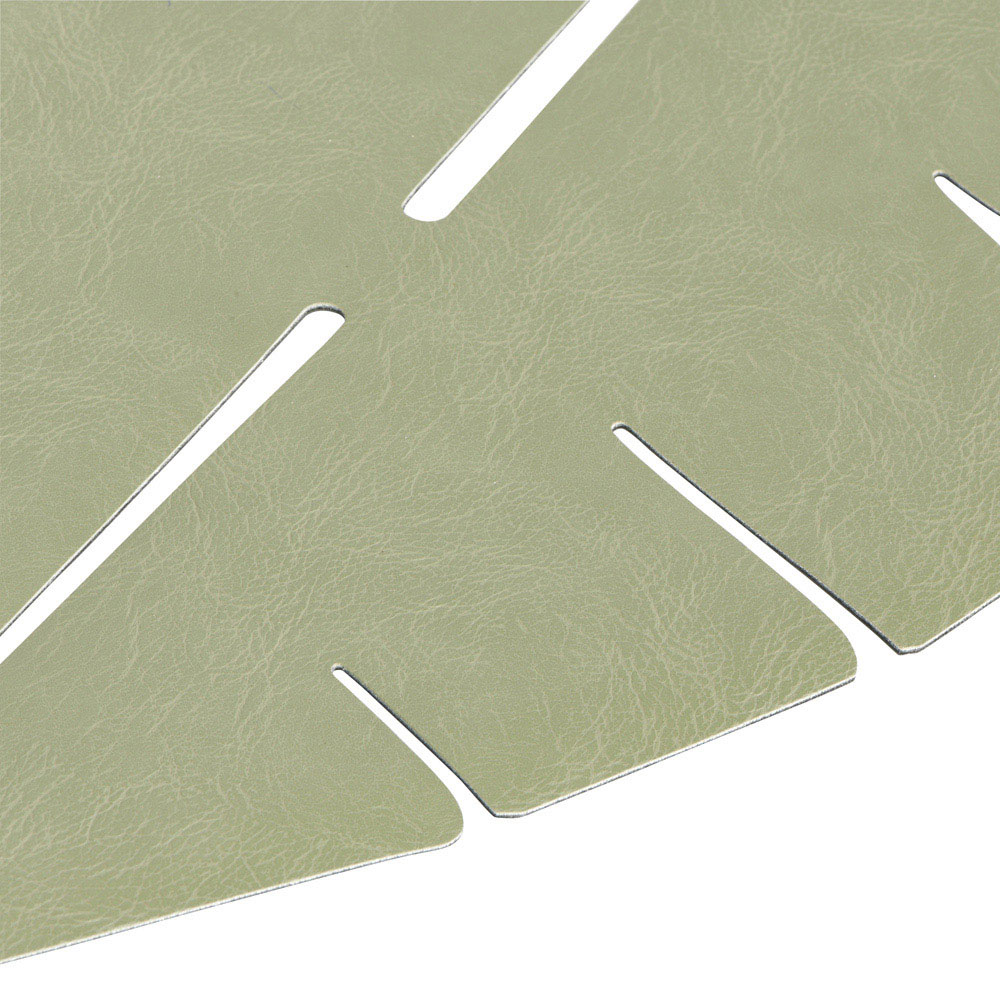 Wilko Faux Leather Leaf Placemats 2 Pack Image 4