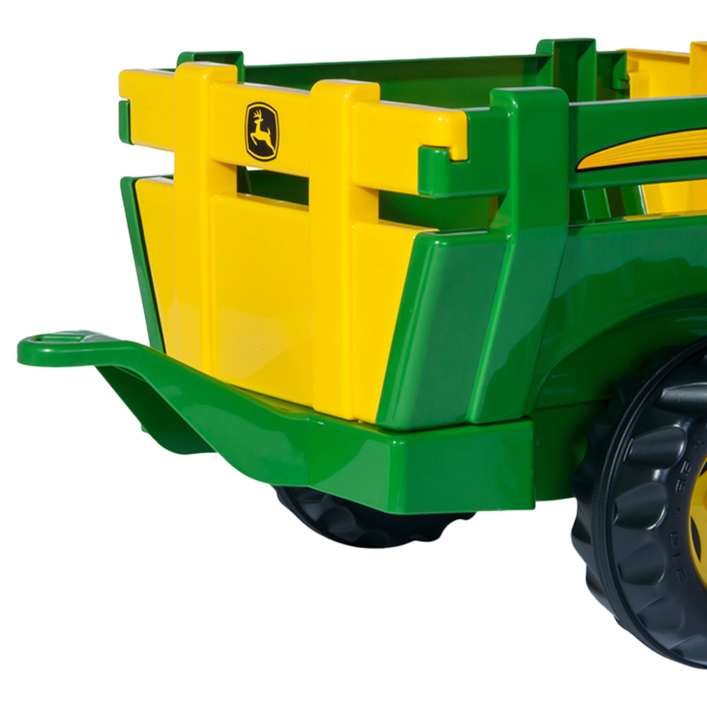 Robbie Toys John Deere Green and Yellow Rolly Farm Trailer Image 3