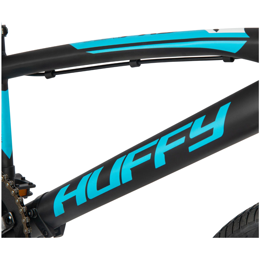 HUFFY HX Pro Racer 20-inch Aluminium Black and Blue BMX Race Bike Image 8
