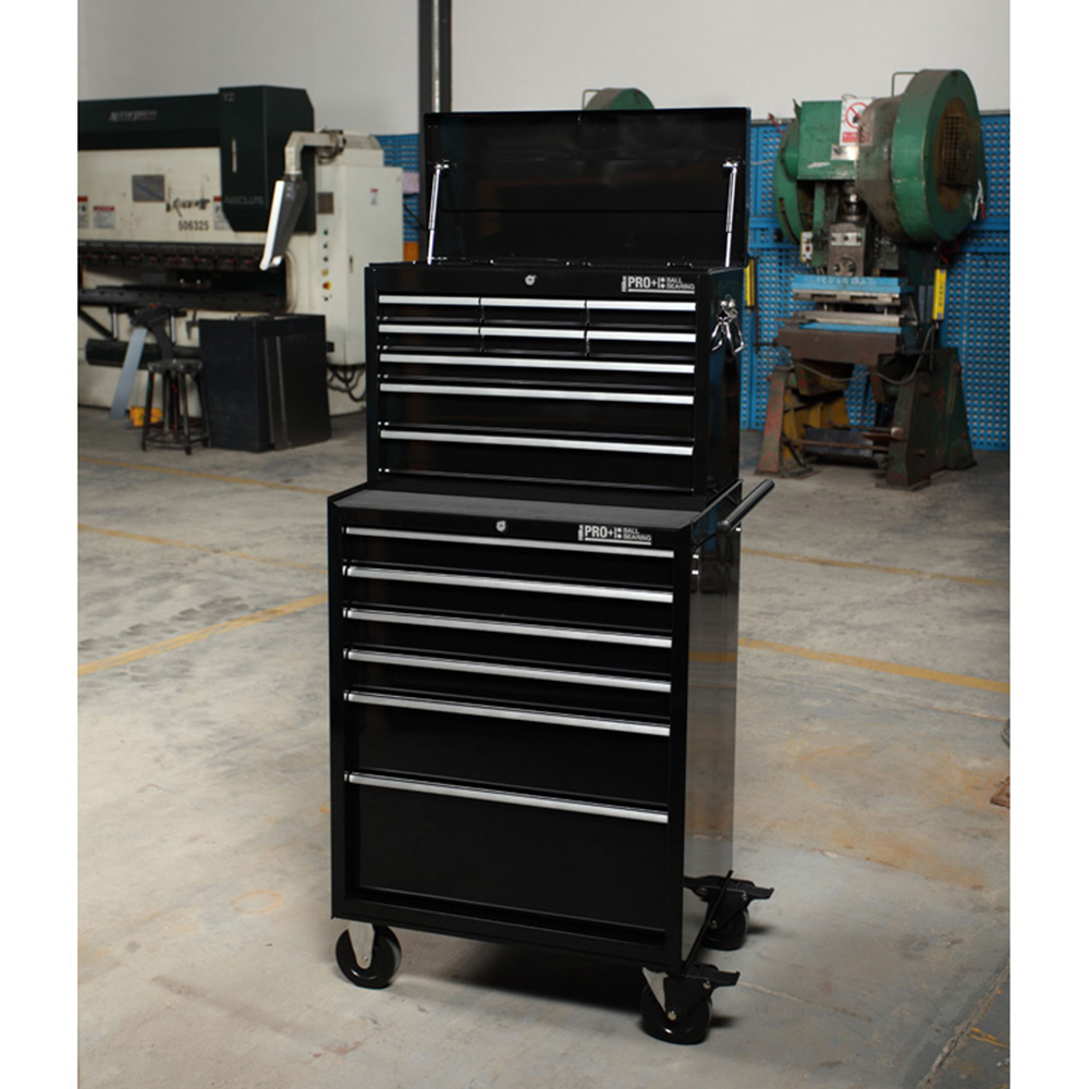 Hilka HD PRO+ 15 Drawer Combination Tool Trolley Image 3