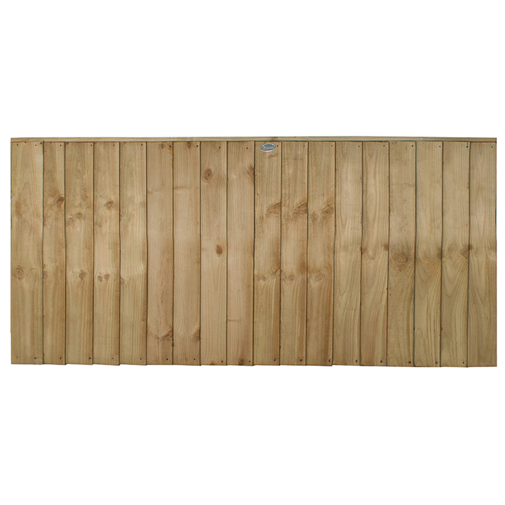 Forest Garden 6 x 3ft Closeboard Fence Panel Image 3
