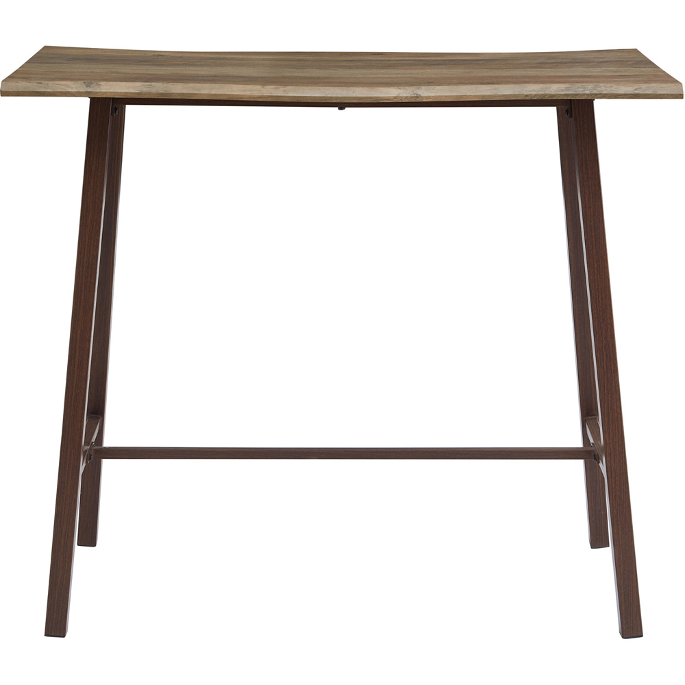 Axel Table and Bar Stool Set Walnut Brown Image 3
