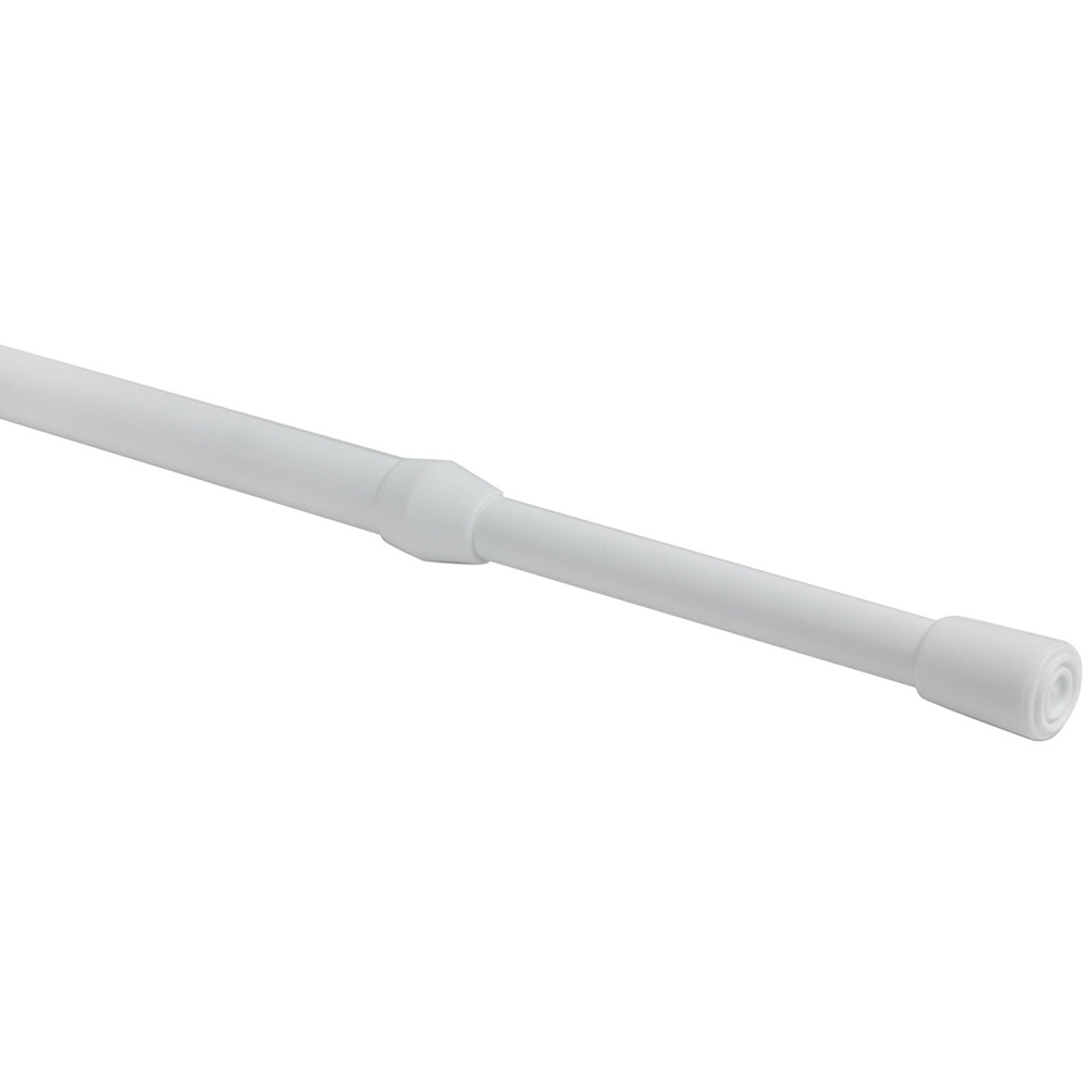 56-92cm Simply White Tension Curtain Rod Image
