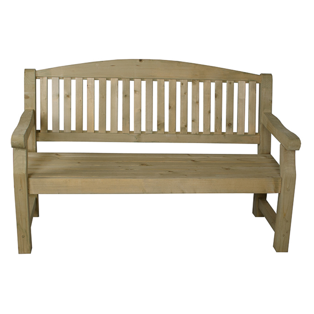 Forest Garden Harvington Bench 5ft Image 3