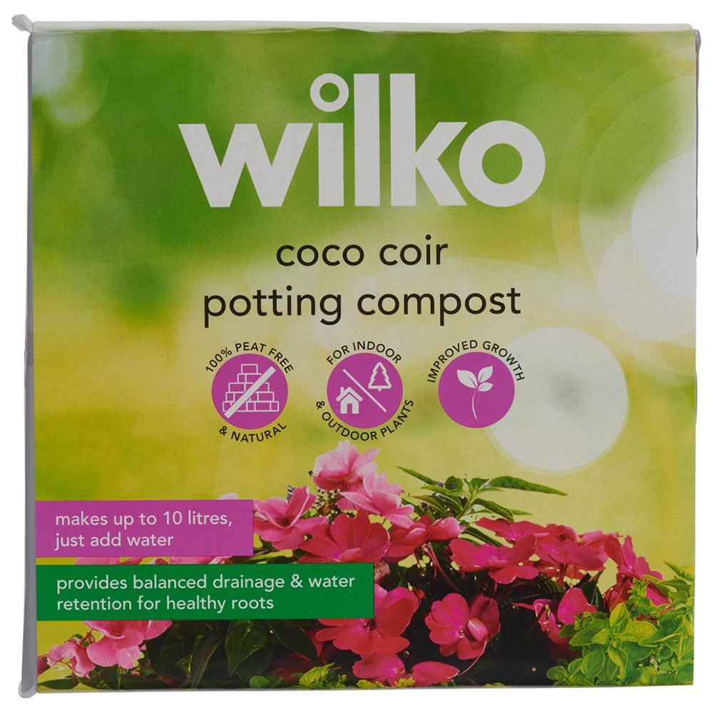 Wilko Coco Potting Compost 10L Image 1
