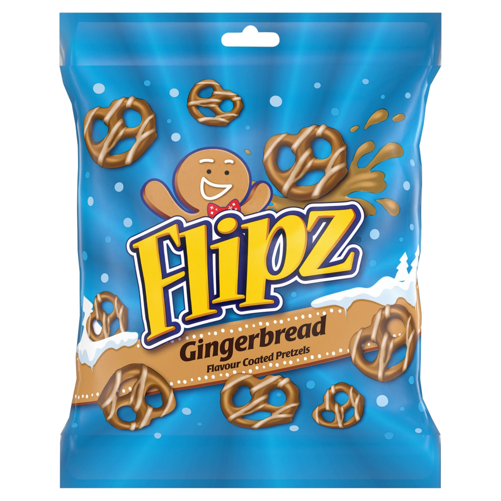 Flipz Gingerbread Pretzels 150g Image 1