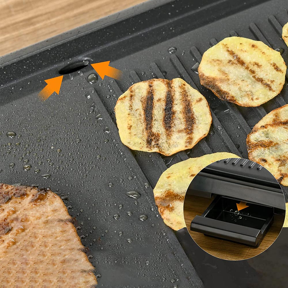 HOMCOM 800-109V70 Electric Griddle Image 7