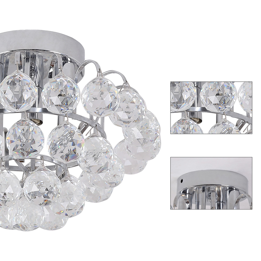 Crystal Ceiling Lamp Chandelier Wilko
