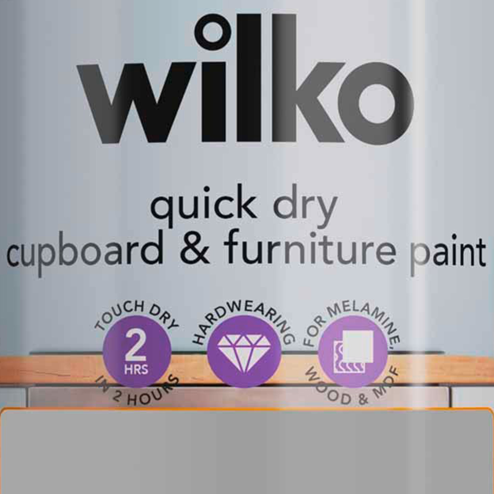 Wilko Quick Dry Mineral Stone Furniture Paint 750ml Image 3