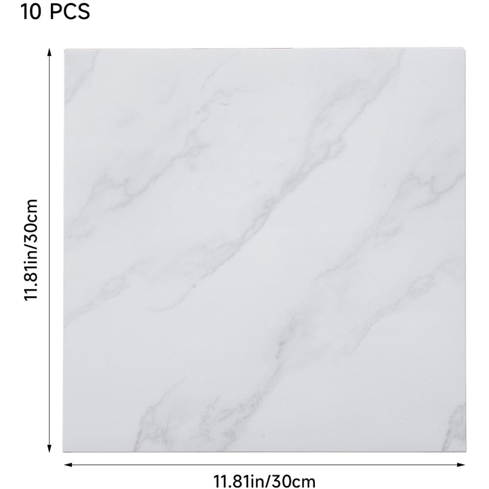 Living and Home 10 Piece Self Adhesive PVC Flooring Tile 30 x 30cm Image 9