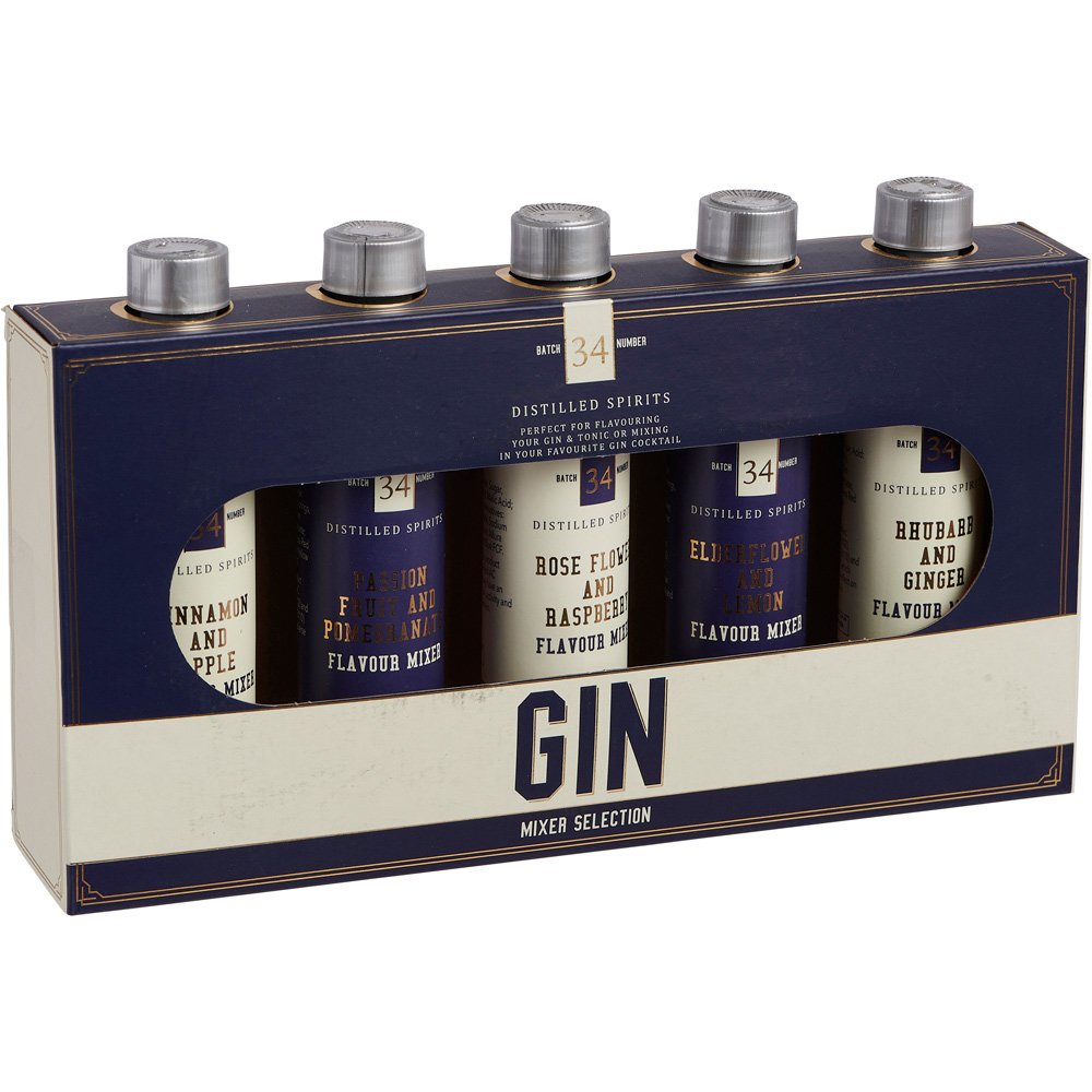 Kimm and Miller Gin Syrup Mixers 5 Pack Image 4