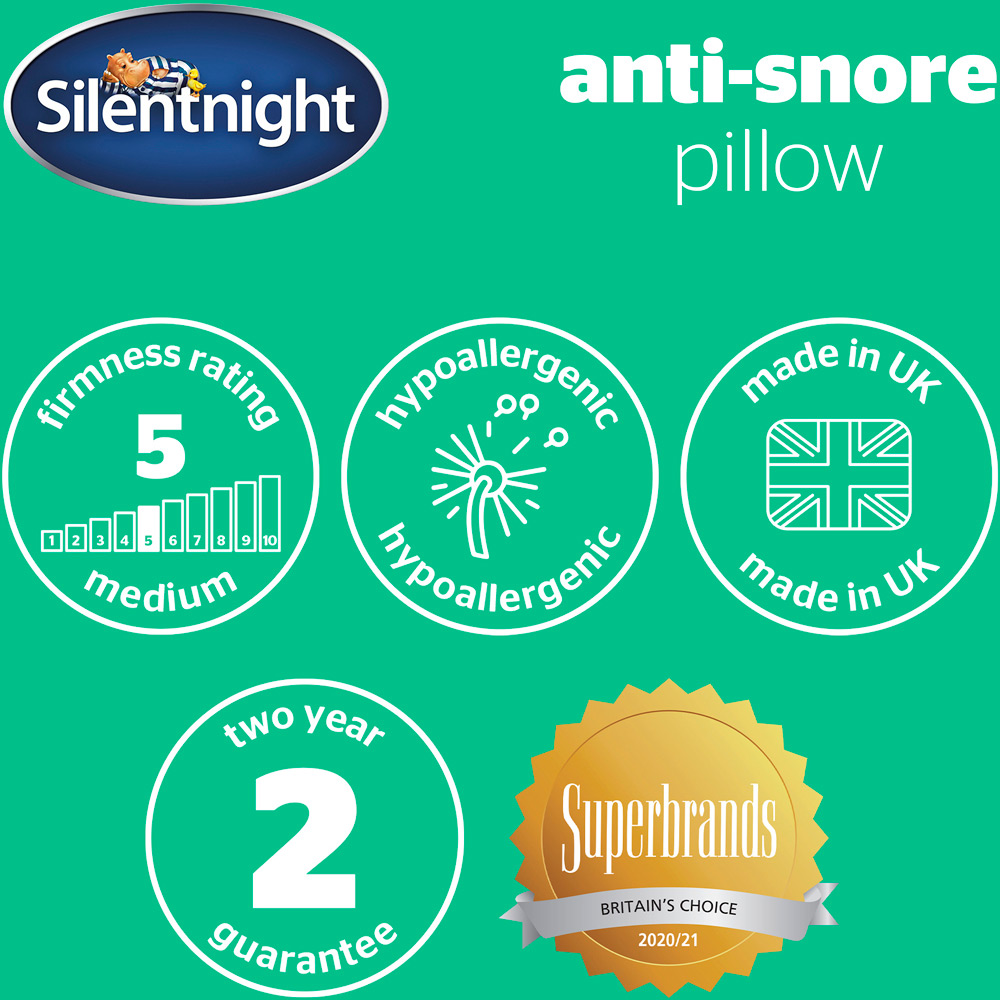 Silentnight Anti-Snore Pillow Image 6