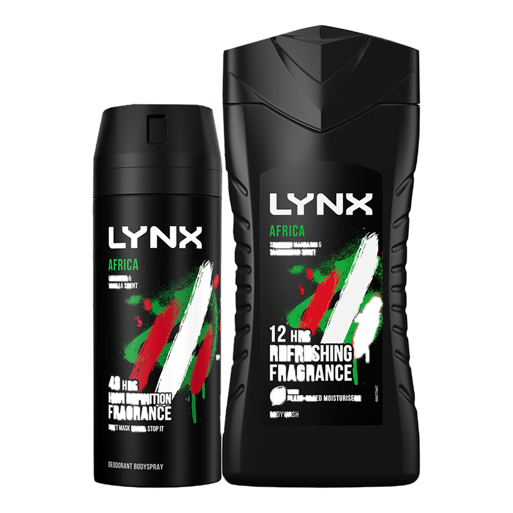 Lynx Africa Rock Duo Gift Set Image 2