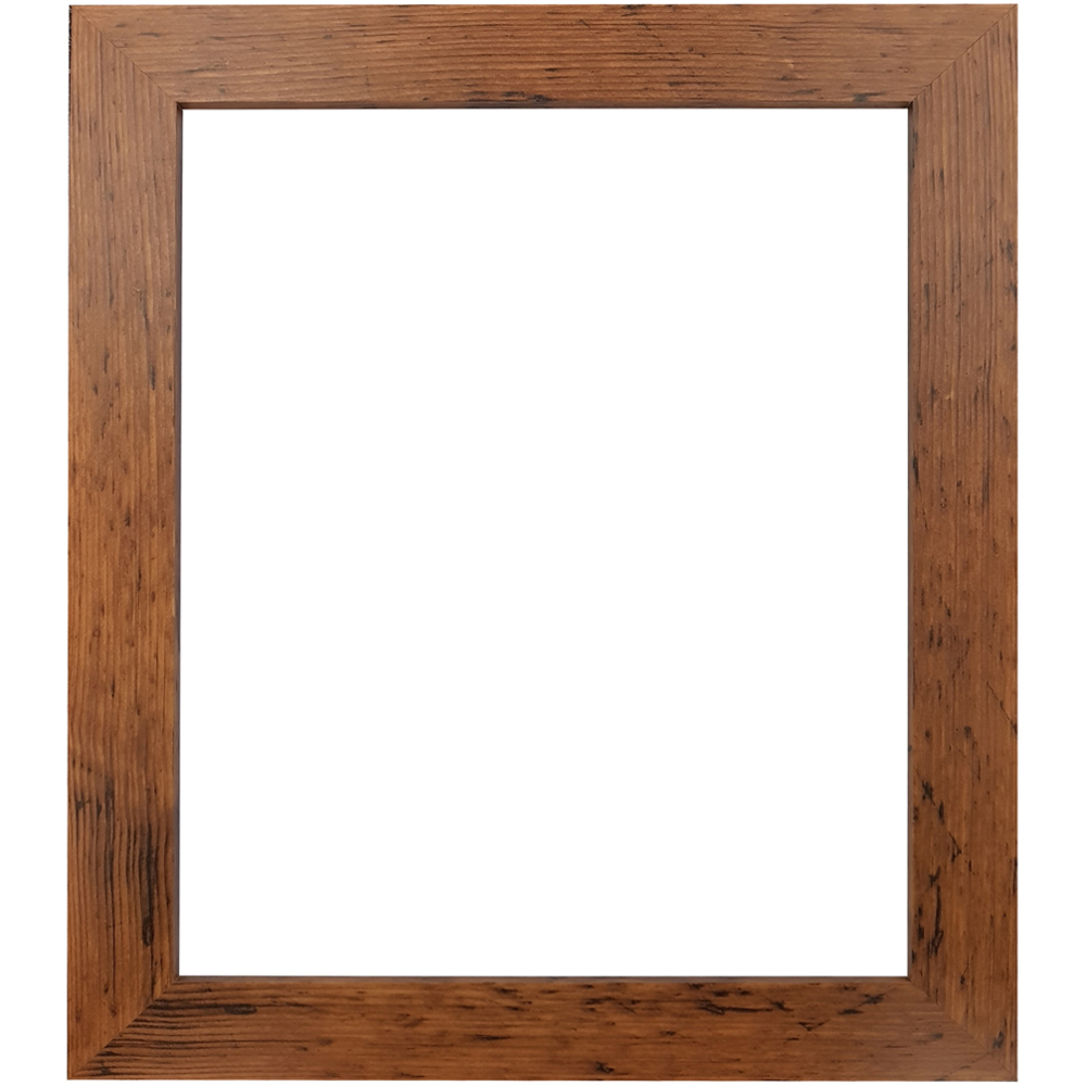 FRAMES BY POST Metro Brown Vintage Wood Photo Frame A4 Image 1