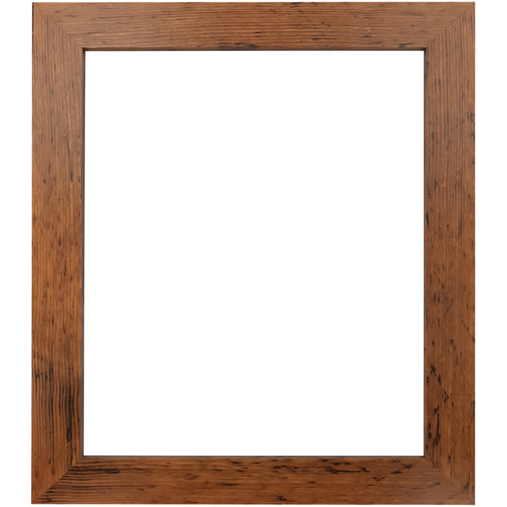 FRAMES BY POST Metro Brown Vintage Wood Photo Frame A4