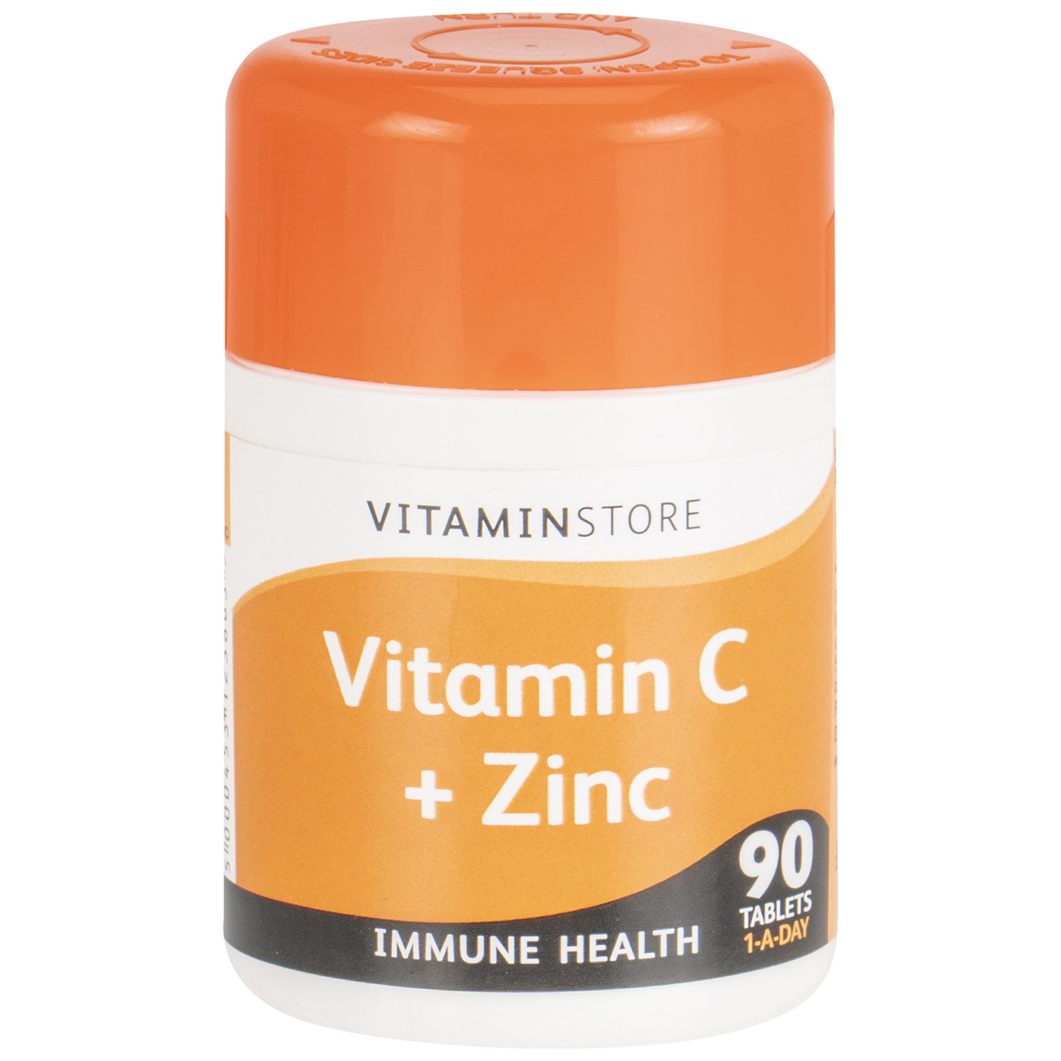 Vitamin C and Zinc Tablets Image