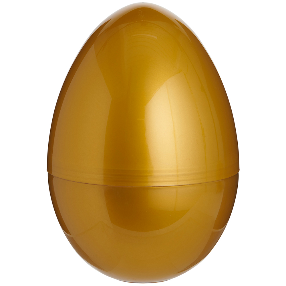 Wilko Large Fillable Golden Egg Wilko