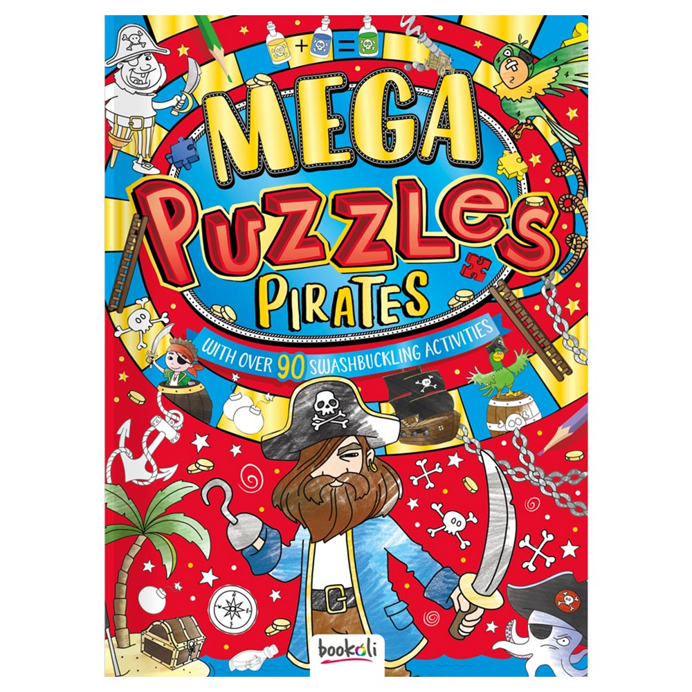 Mega Puzzles Pirates Book Image 1