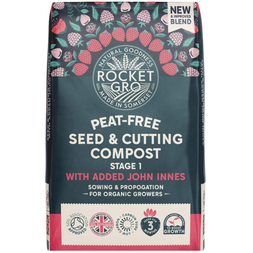 Thompson and Morgan RocketGro Seed and Cutting Compost 20L 2 Pack Image 1