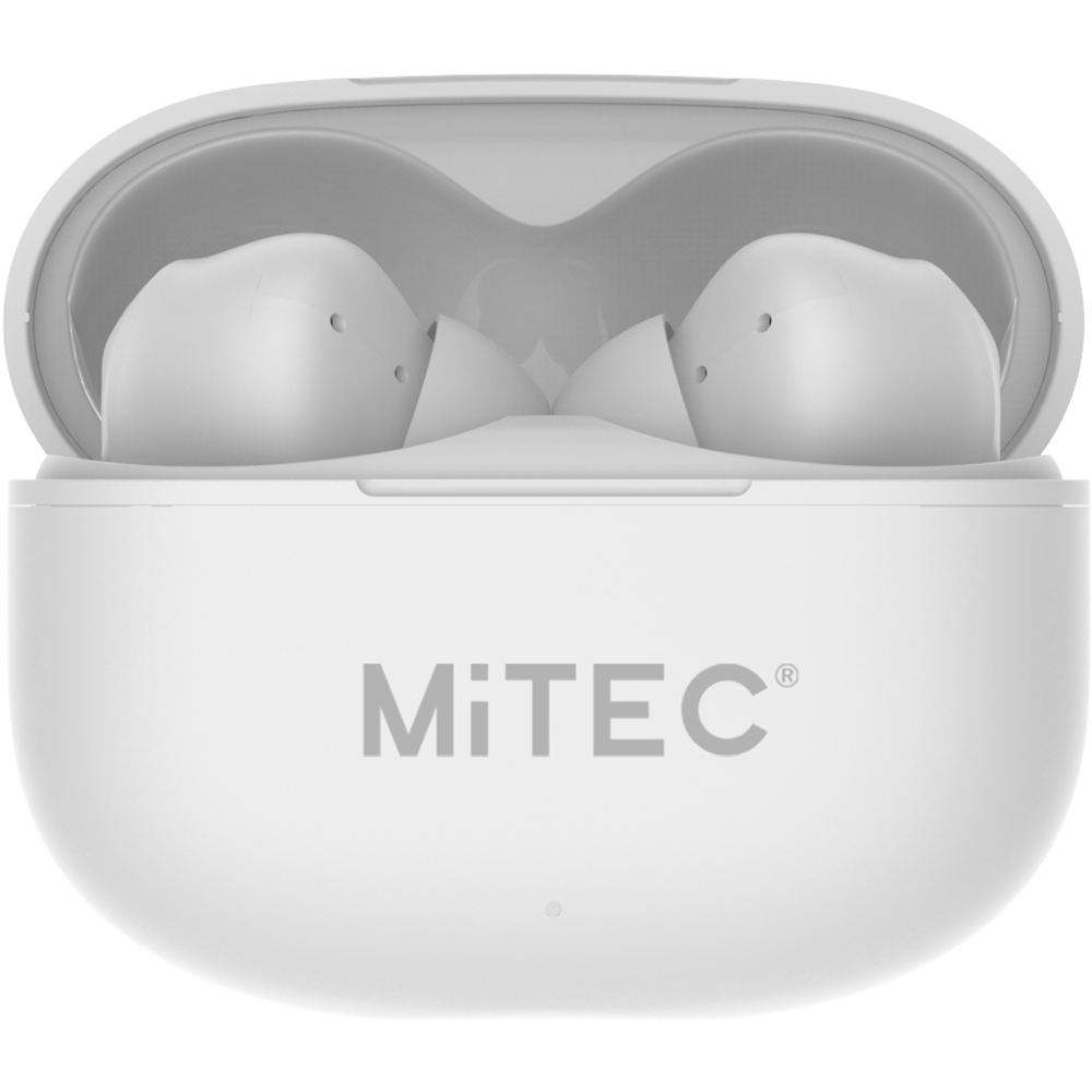 MiTEC MiSOUND TrueWireless White Wireless Earphones Image 3