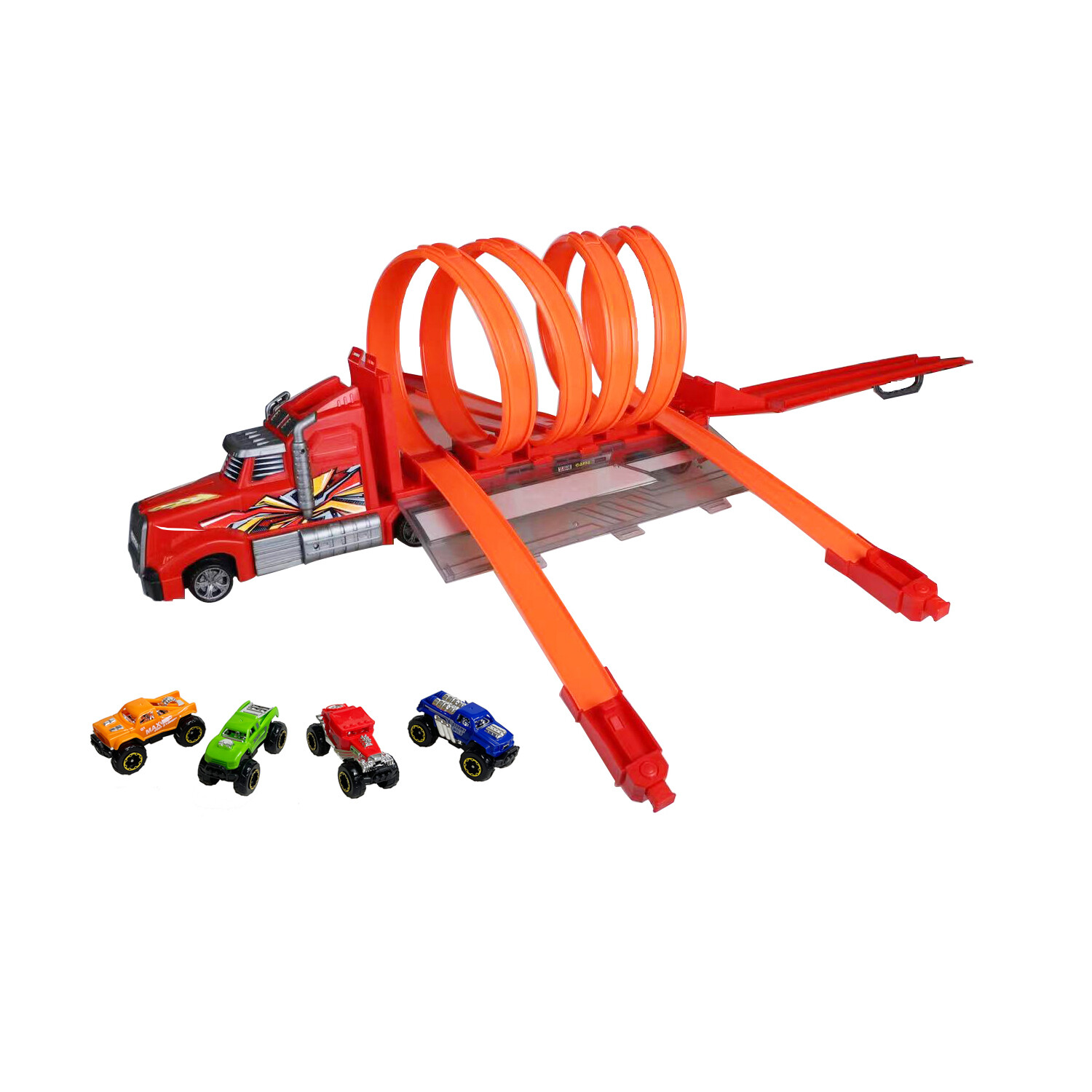 Large Transformer Truck - Red Image 6