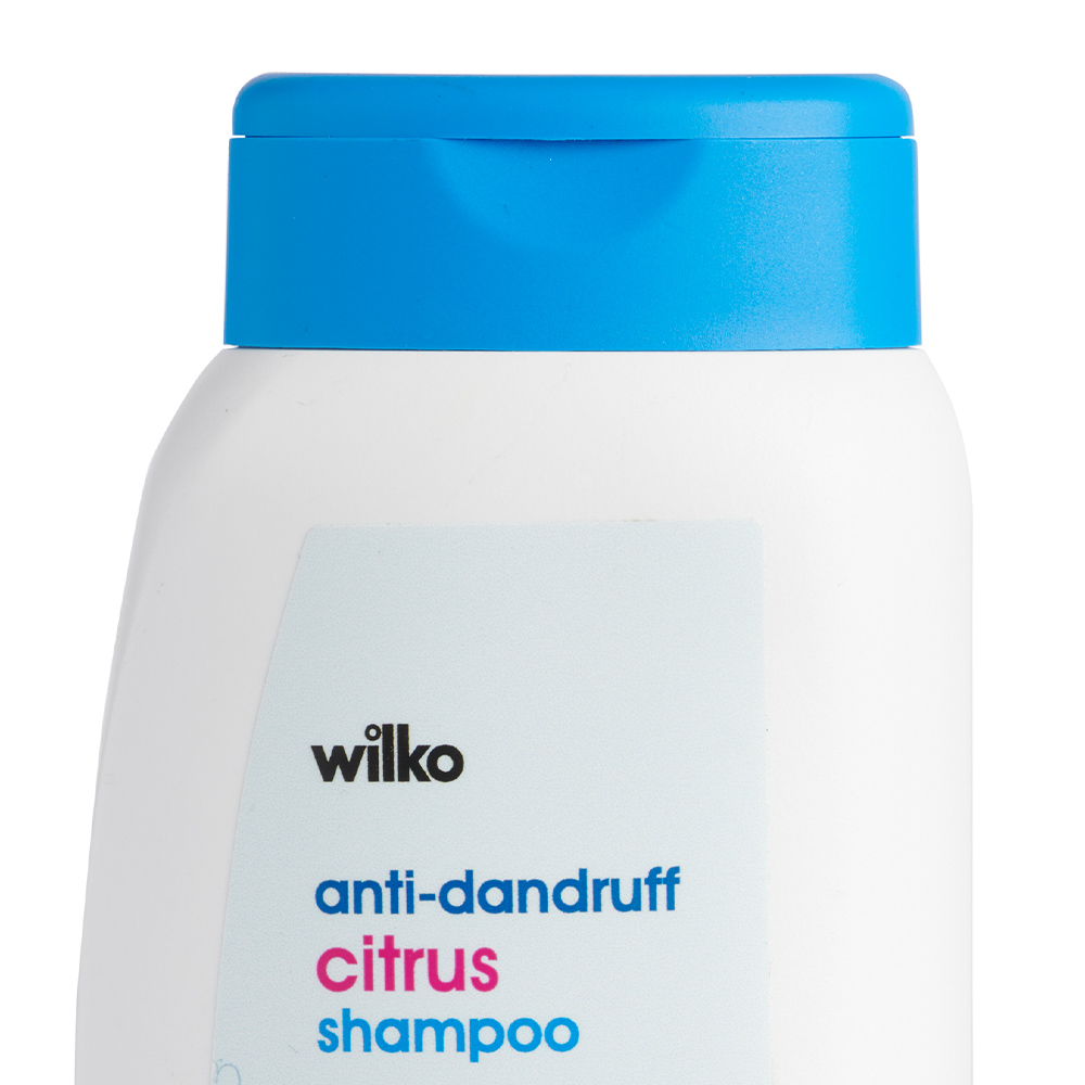 Wilko Anti Dandruff Deep Cleansing Citrus Shampoo 300ml Image 2
