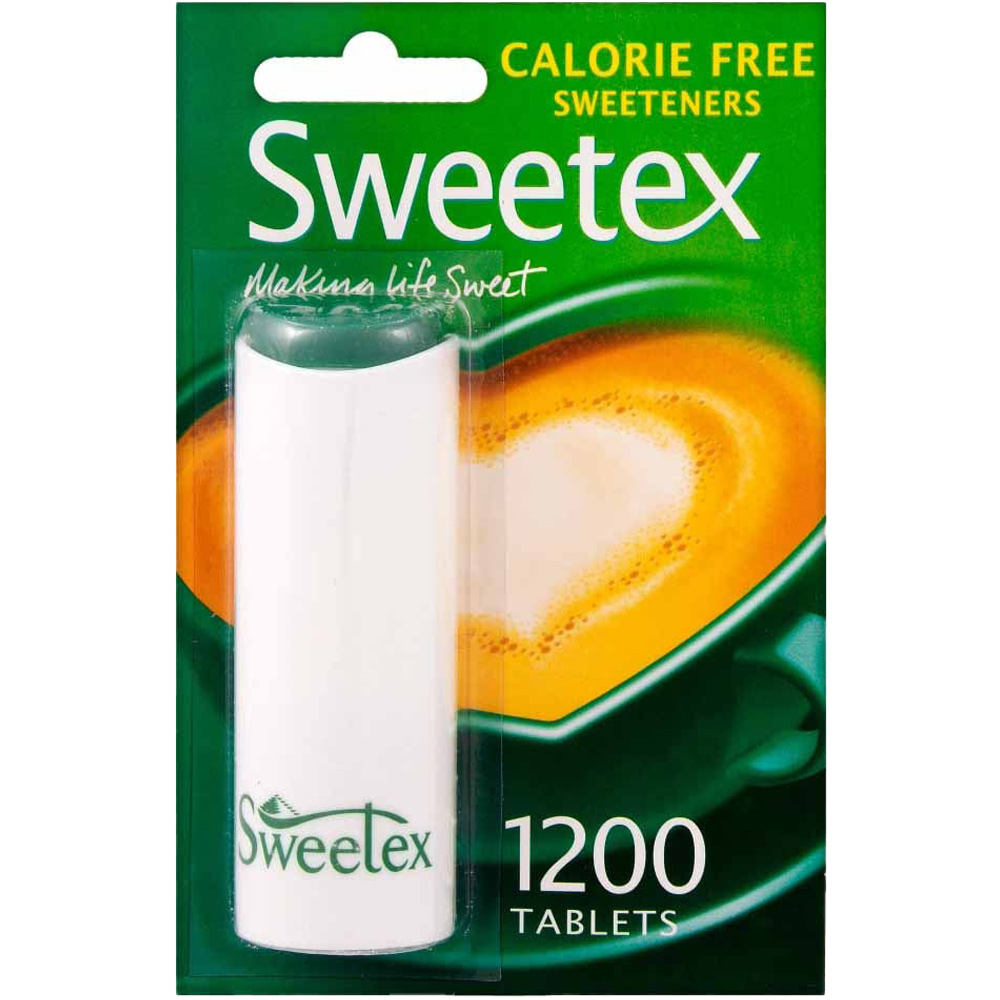 Sweetex Calorie Free Sweeteners 1200 Tablets Image
