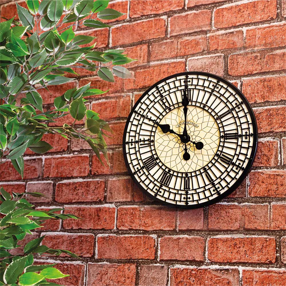 St Helens Big Ben Design Garden Clock 30cm Image 2