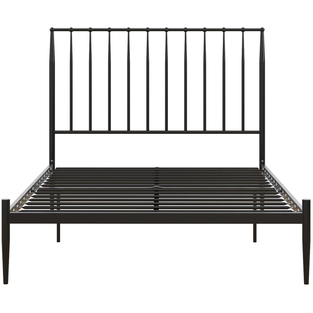 Dorel Giulia Double Black Metal Bed Frame Image 2
