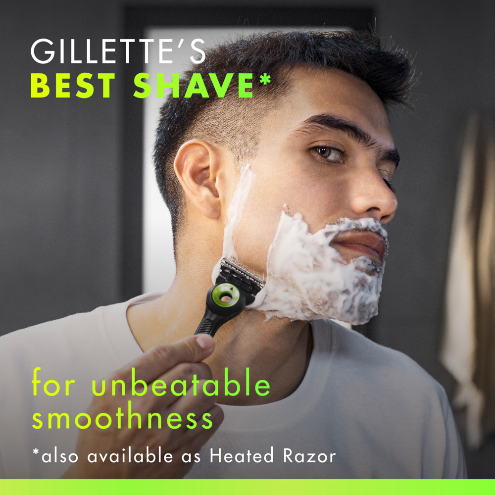 Gillette Labs 10 Piece Exfoliating Bar Razor Shaving Kit Image 4