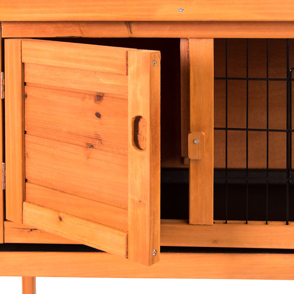 Pet Vida Single Wooden Pet Hutch Image 4