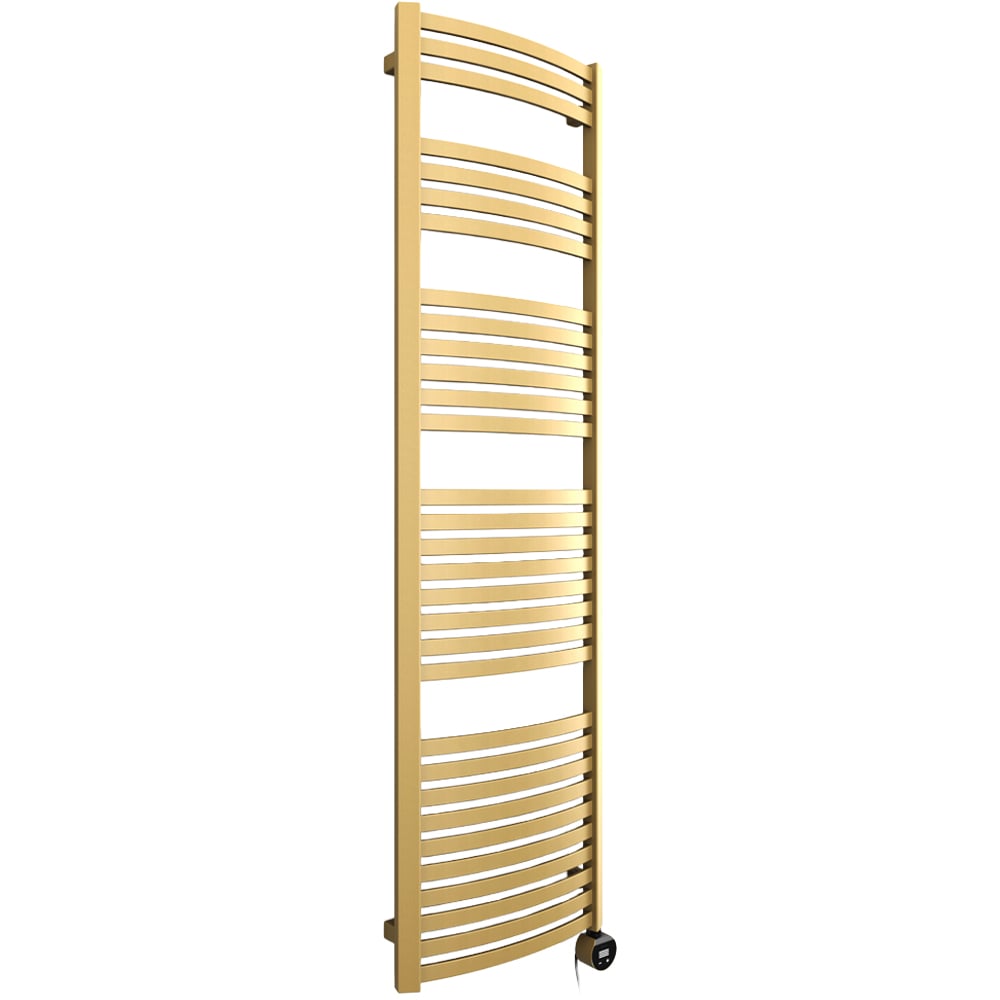 Terma Dexter E Brass Electric Towel Rail 1760 x 500mm Image 1