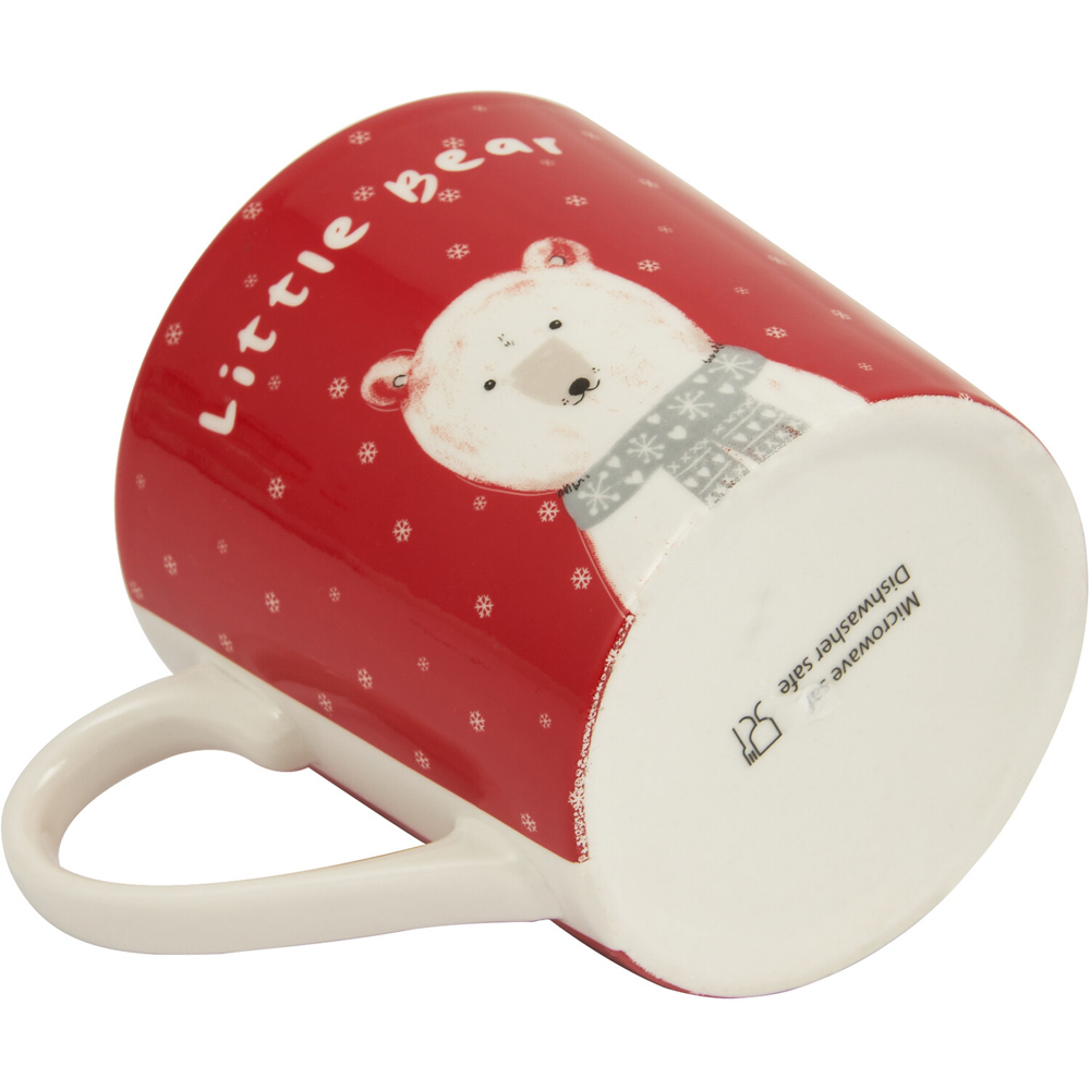 Little Bear Conical Mug - Red Image 3