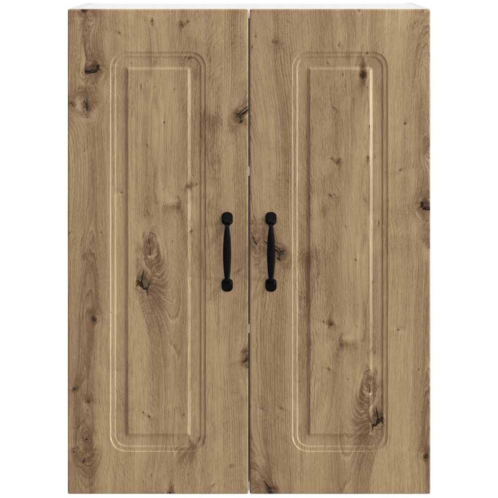 vidaXL Kalmar 2 Door Artisan Oak Wall Kitchen Cabinet Image 4