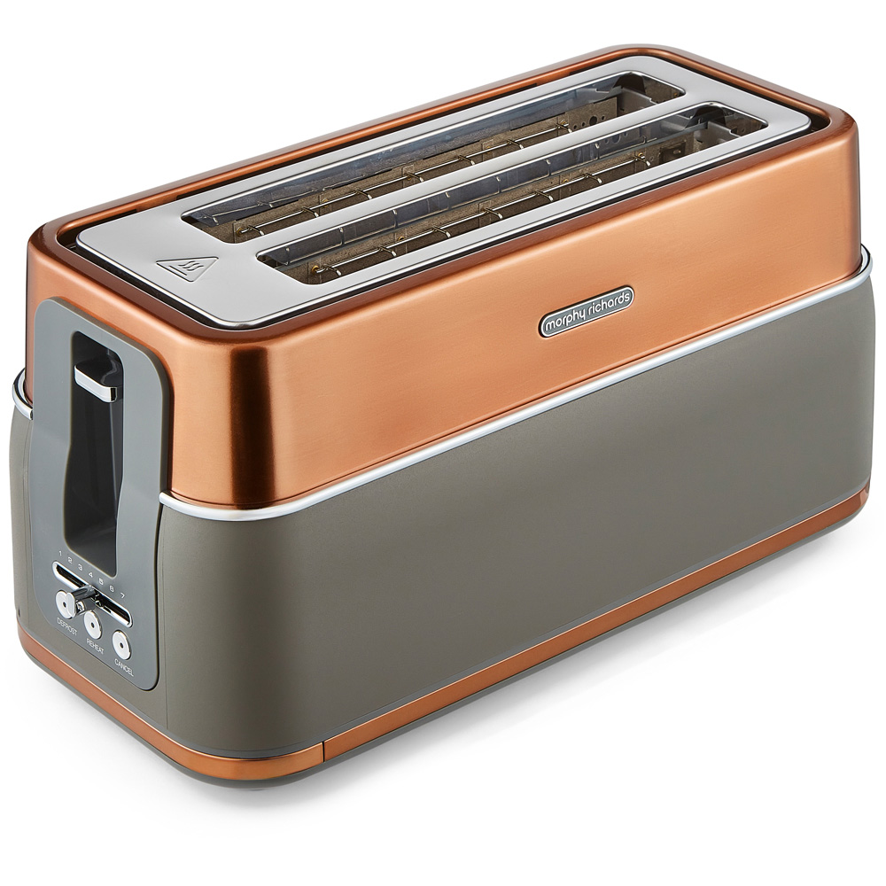 Morphy Richards Signature Copper 4 Slice Toaster | Wilko