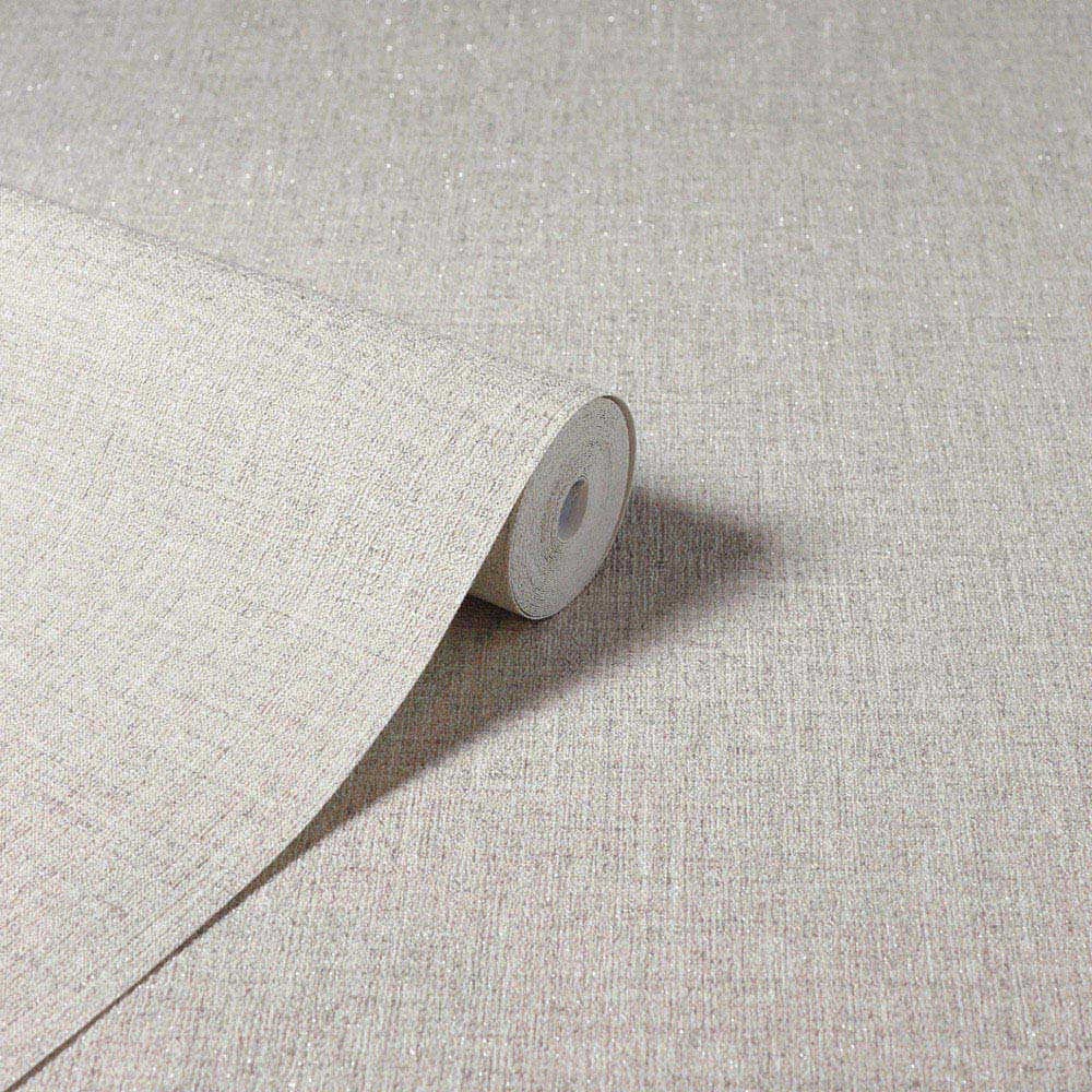 Arthouse Luxe Hessian Taupe Wallpaper Image 2