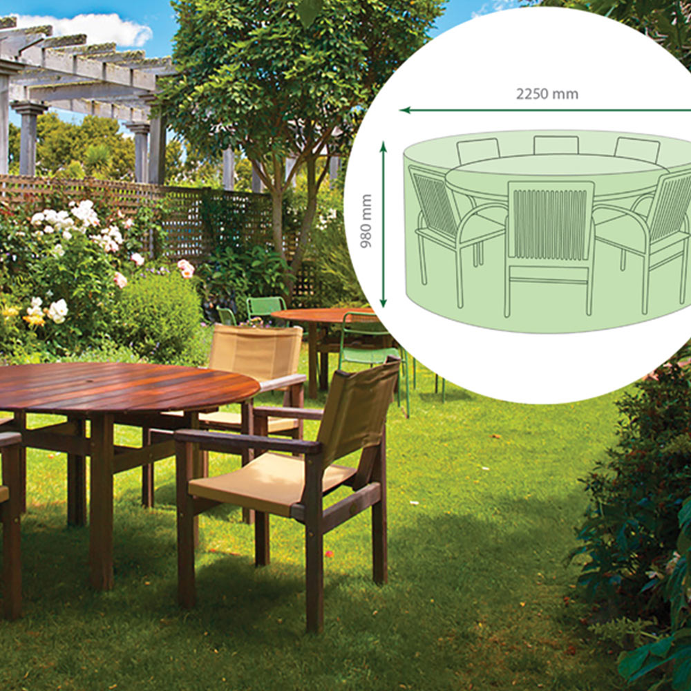 St Helens Large Round Patio Cover Set Image 2