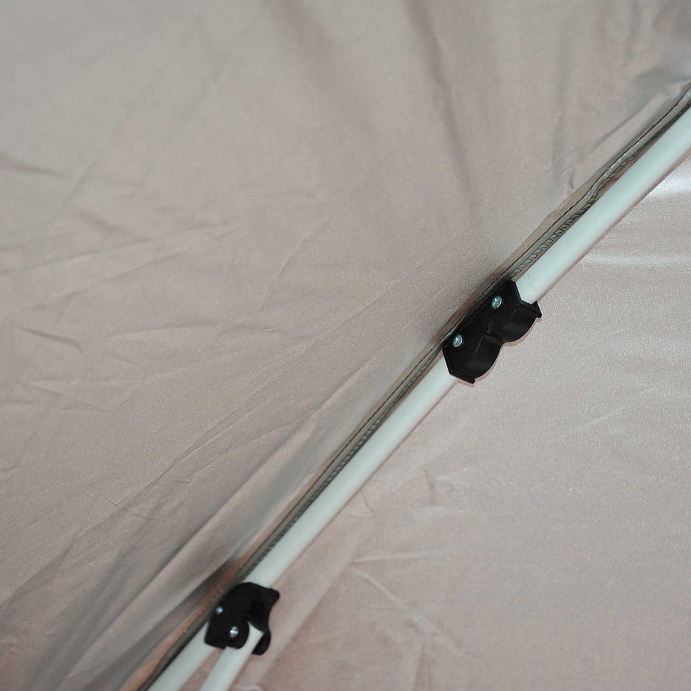 2x2m Gazebo Marquee Party Tent Coffee Image 3