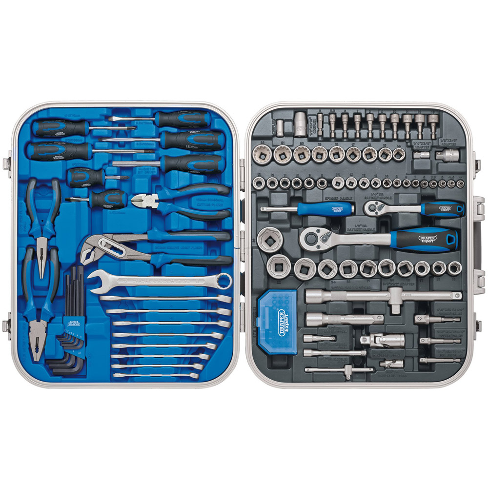 Draper Expert 127 Piece Mechanics Tool Kit Image 1