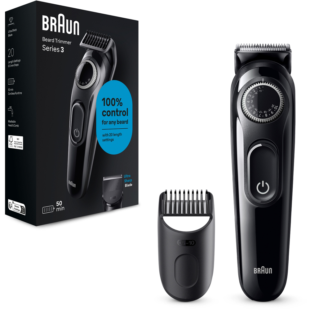 Braun Series 3 BT3400 Beard Trimmer Image 2