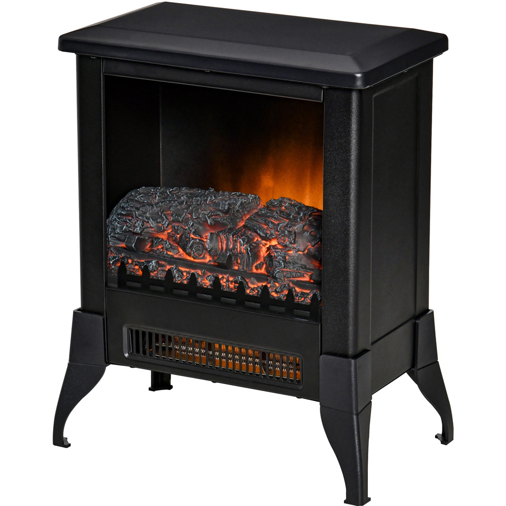 HOMCOM Ava Freestanding Electric Fireplace Heater Image 1