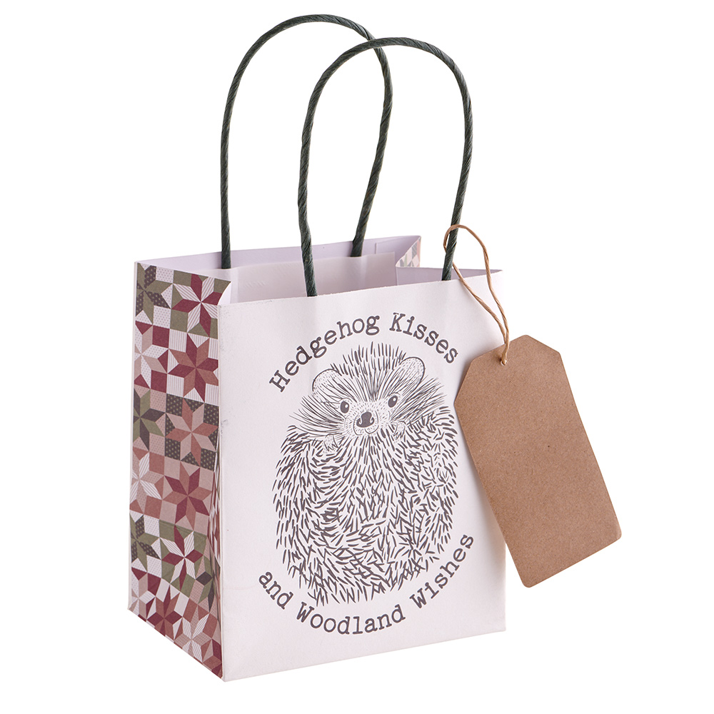 Wilko Winter Fables Small Gift Bag Image 1