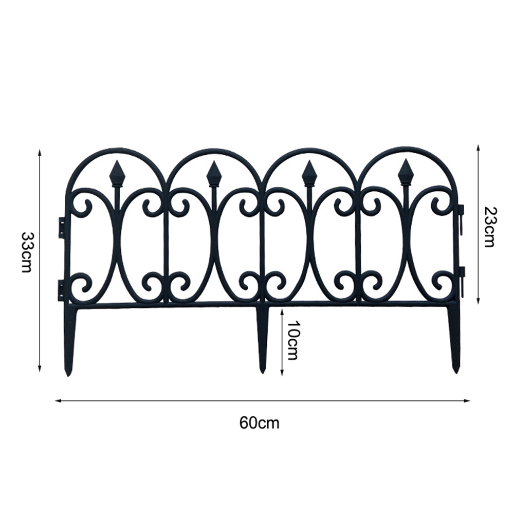 Living and Home 6 Pieces Decorative Garden Picket Fence Image 9