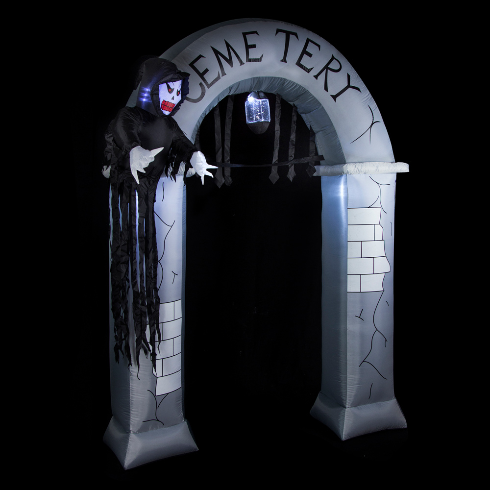 Premier Halloween Arch Light Up Inflatable 2.4m Image 5