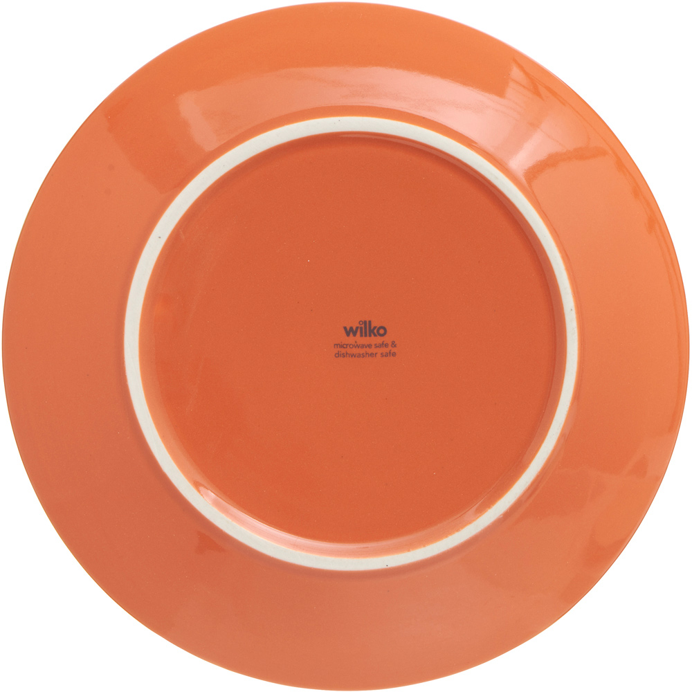 wilko Mezze Orange Side Plate Image 2