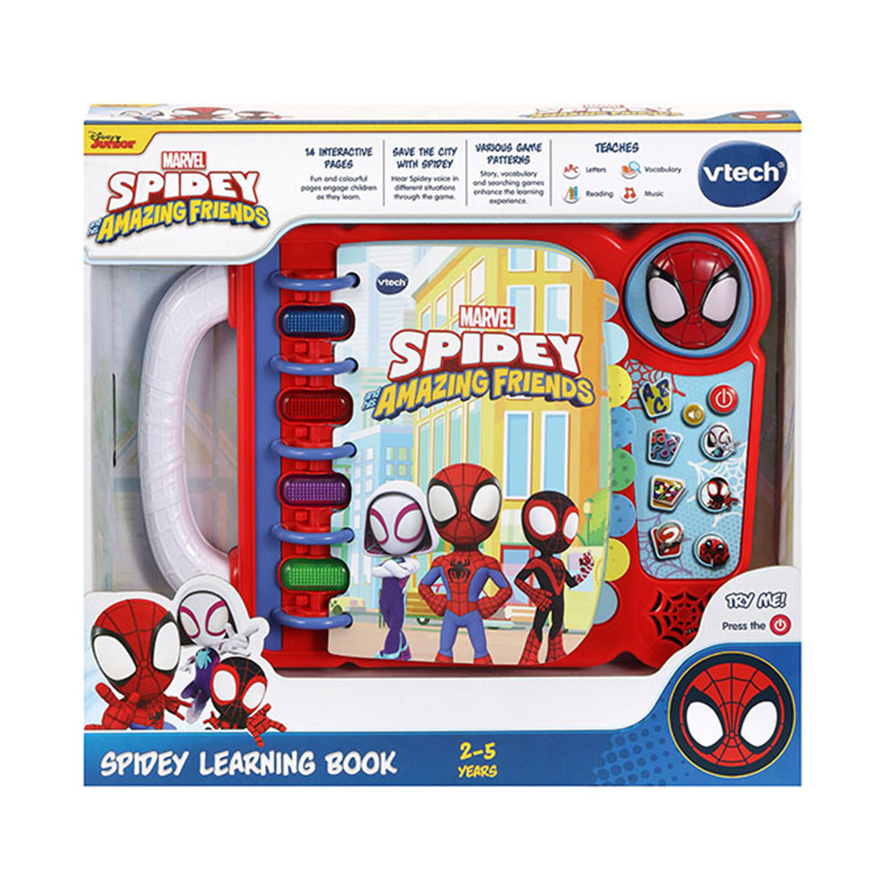 Vtech Spidey and Friends Learning Comic Book Image 3