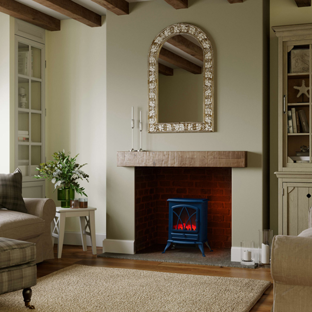 Warmlite Stirling Blue Electric Fireplace Heater 2KW Image 2