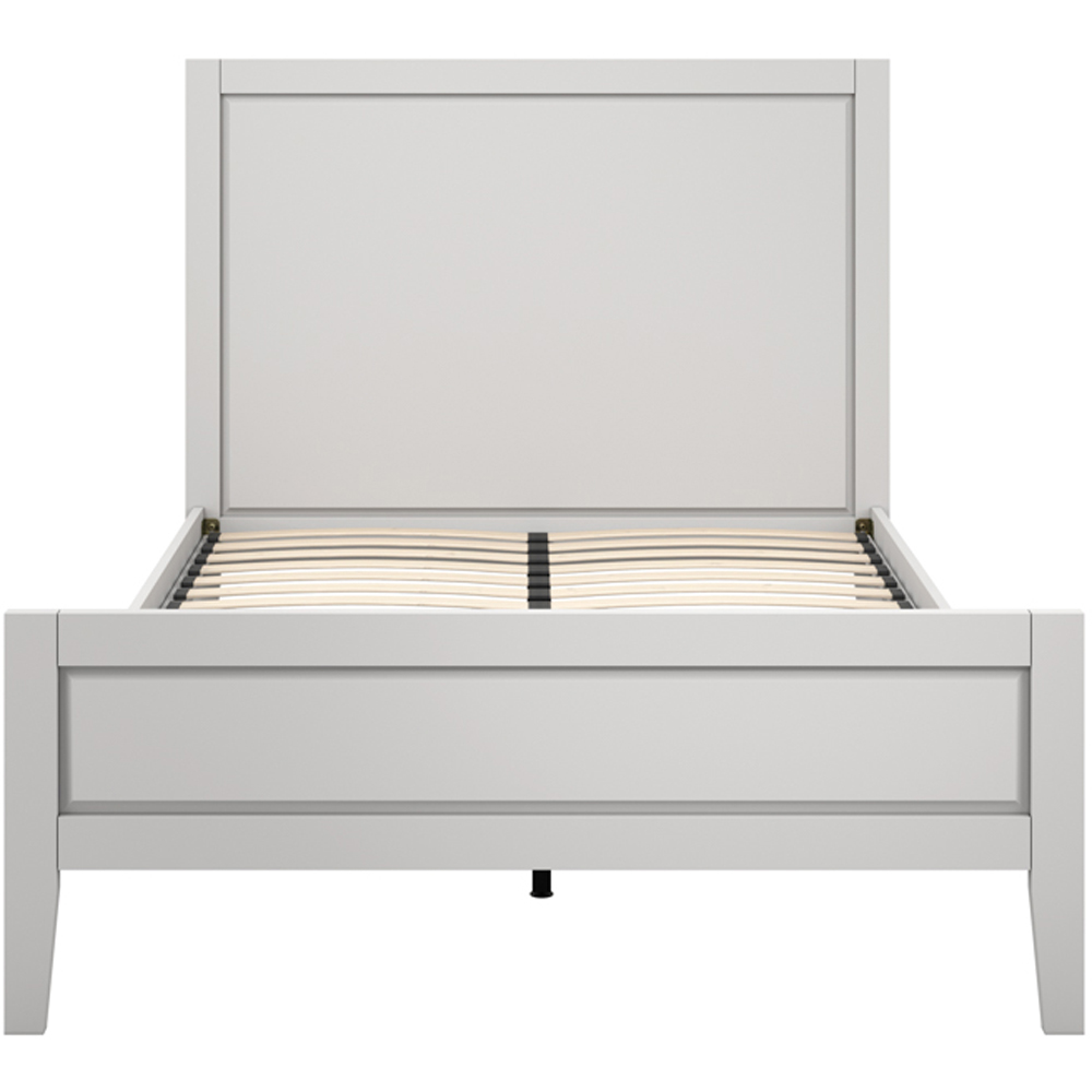 Bay King Size Cement Grey Bed Frame Image 4